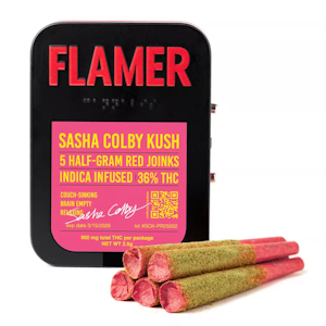FLAMER - Sasha Colby Kush - Pre-rolls - 5 pack (2.5g)