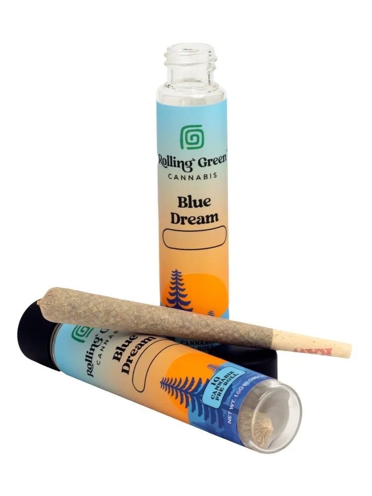 Rolling Green - Blue Dream 1g Pre-Roll Main Image