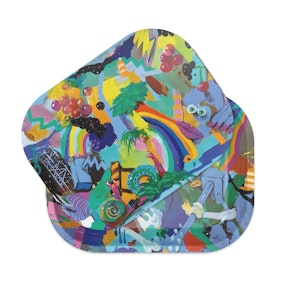 ZZZ'S ROLLING PAPERS - Rolling Tray with Magnetic Cover - Alltopia by Adam O'Day