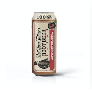 NOT YOUR FATHER'S - [Not Your Father's] THC Soda - 100mg - Root Beer (H)