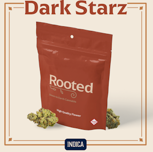 Rooted - Dark Starz Flower - 3.5g