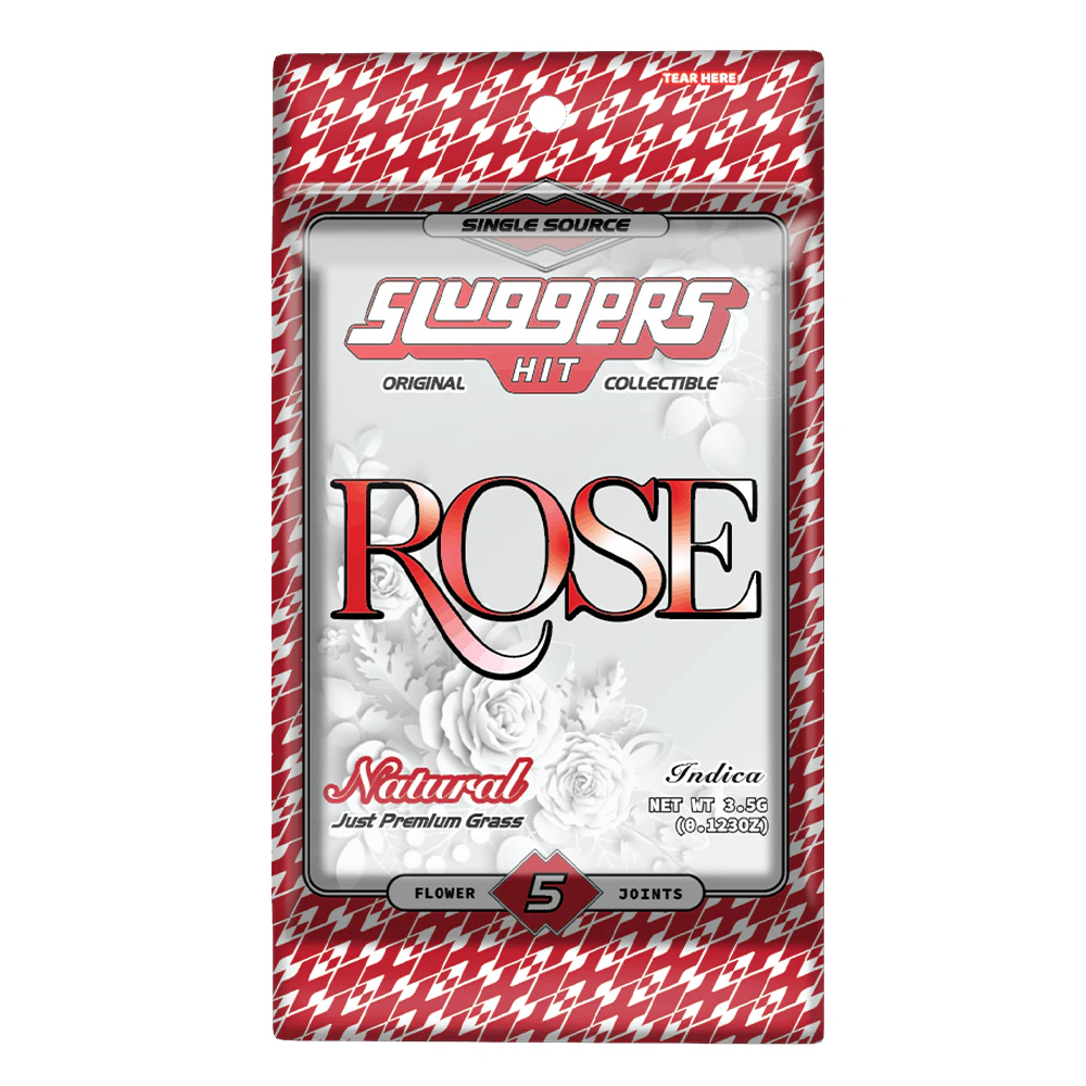 Sluggers - Sluggers - 0.7g Naturals PreRoll 5 Pack (Rose-Indica) Main Image