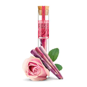 MJ Wholesale - Rose | Cones | 3 pk | Zig Zag
