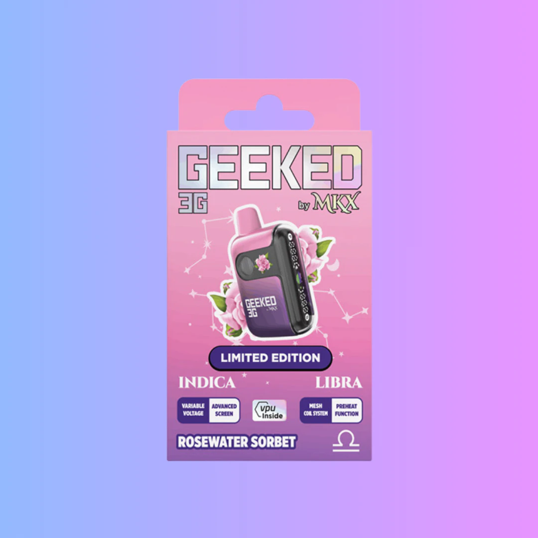 MKX - MKX Geeked - Rosewater Sorbet - 3G Disposable Main Image