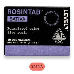 LEVEL+ - Level - Rosin Sativa - Tablet - 10pk - 100mg