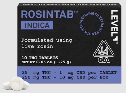 LEVEL+ - Rosintab Indica 10-Pack - Level
