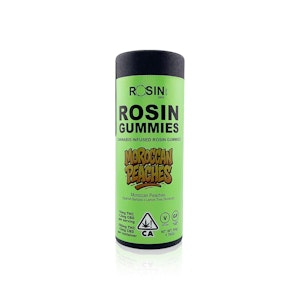 ROSIN TECH LABS - ROSIN TECH LABS - Edible - Moroccan Peaches - Rosin Gummies - 100MG