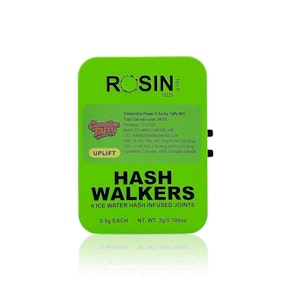 ROSIN TECH - Infused Preroll - Clementine Taffy - 6 Pack - Hash Walkers - 3G