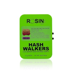ROSIN TECH - Infused Preroll - Double Cherry Deluxe - 6 Pack - Hash Walkers - 3G