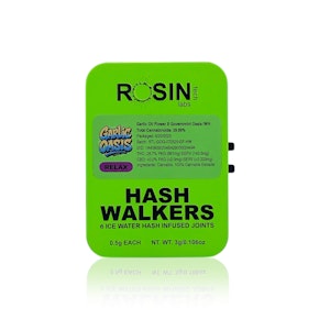 ROSIN TECH LABS - Infused Preroll - Garlic Oasis x Garlic Oil - Hash Walkers - 3G