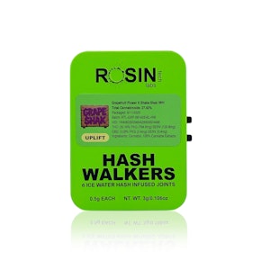 ROSIN TECH LABS - Infused Preroll - Grape Shak x Grapefruit - Hash Walkers - 3G