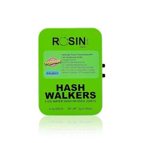 ROSIN TECH LABS - Infused Preroll - Hashburger - Hash Walkers - 6 Pack - 3G