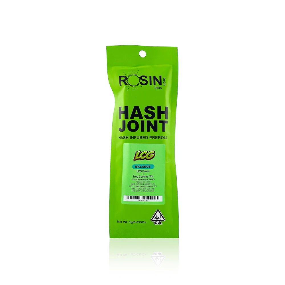 Rosin Tech Labs - ROSINTECH - Infused Preroll - LCG - Hash Joint - 1G Main Image