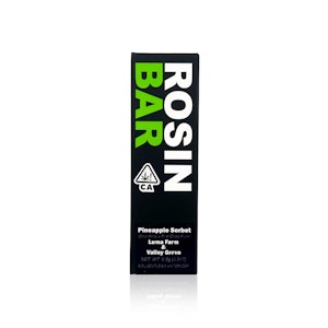 ROSIN TECH - ROSIN TECH LABS - Disposable - Pineapple Sorbet - Black Label - Rosin Bar - .5G