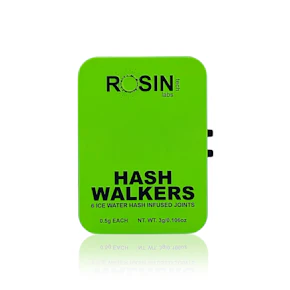 ROSIN TECH LABS - Infused Preroll - Greasy Z - 6 Pack - Hash Walkers - 3G