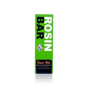ROSIN TECH - Disposable - Sour OG - Rosin Bar - Green Label - .5G