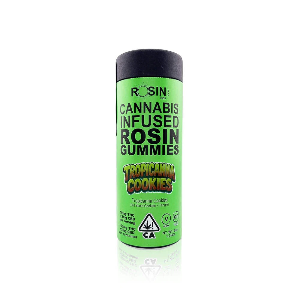 Rosin Tech Labs - ROSIN TECH LABS - Edible - Tropicanna Cookies - Gummies - 100MG Main Image