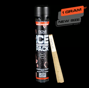 ROVE - Acapulco Gold Iced Pack Rosin, Hash, Diamond Infused Pre-Roll - 1g