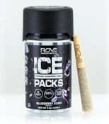 Blueberry Kush Iced Pack Diamond Infused 5pk Pre-Rolls - 2.5g