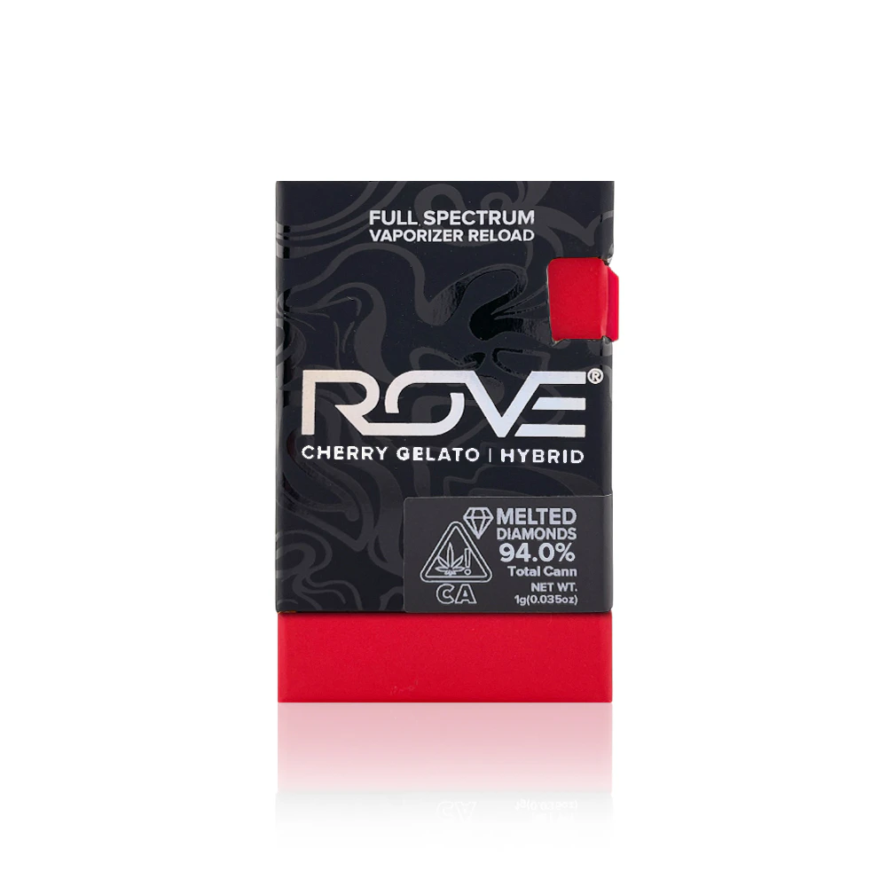 ROVE - ROVE - Vape Pen - Cherry Gelato - Vape Reload - Live Resin Diamonds - 1G Main Image