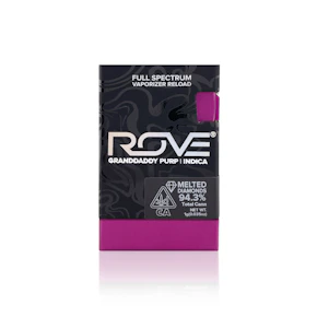 ROVE - Vape Pen - Granddaddy Purp - Vape Reload - Live Resin Diamonds - 1G