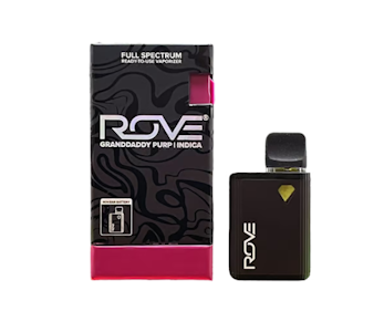 ROVE - Granddaddy Purple Live Resin Diamond Minibar Disposable Vape - 0.5g