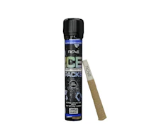 King Louie XIII Iced Pack Rosin, Diamond, Hash Infused Pre-Roll - 1g
