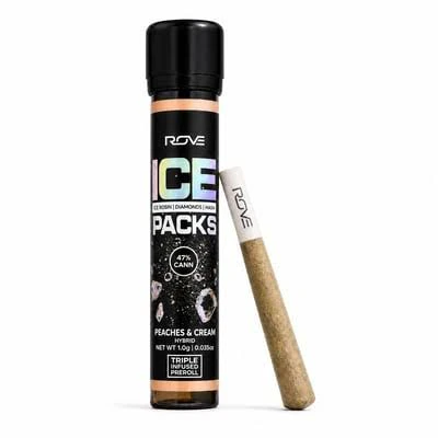 ROVE - Rove - Ice Pack Preroll - Peaches & Cream - 1g Main Image