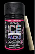 Sunset Sherbet Iced Pack Diamond Infused 5pk Pre-Rolls - 2.5g