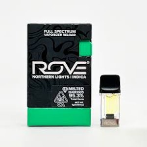 ROVE - ROVE - Northern Lights | Melted Diamond Live Resin Vaporizer | 1.0g (Reload)