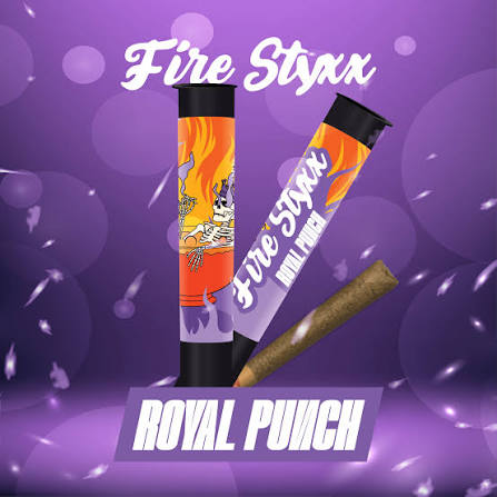 Fire Styxx - Royal Punch 1g Infused Preroll