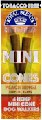 Hemparillo Mini Cones 4pk - Peach Ringz