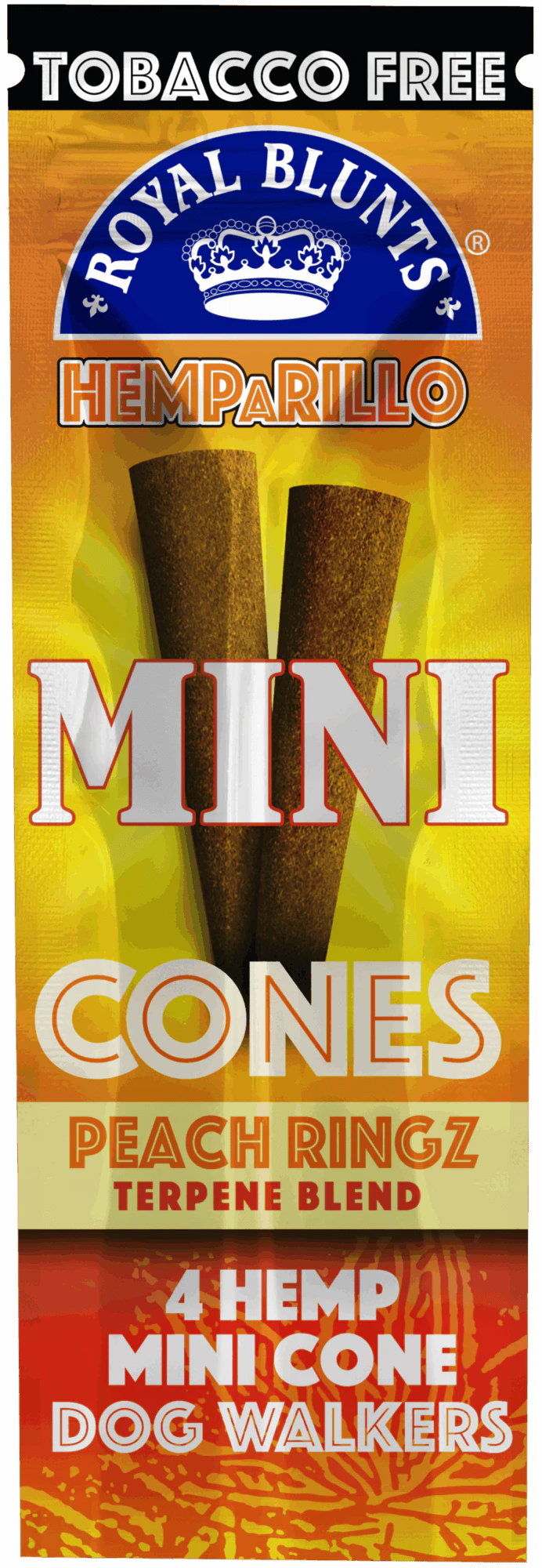 Royal Blunts - Hemparillo Mini Cones 4pk - Peach Ringz Main Image