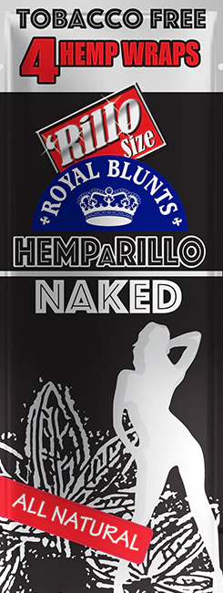 Royal Blunts - Hemparillo Wraps 4pk - Naked Main Image