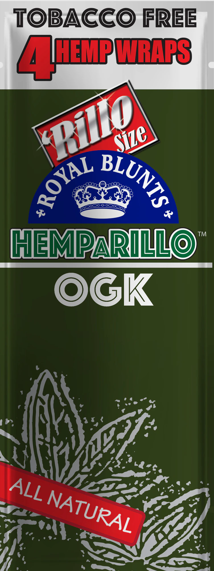 Royal Blunts - Hemparillo Wraps 4pk - OGK Main Image