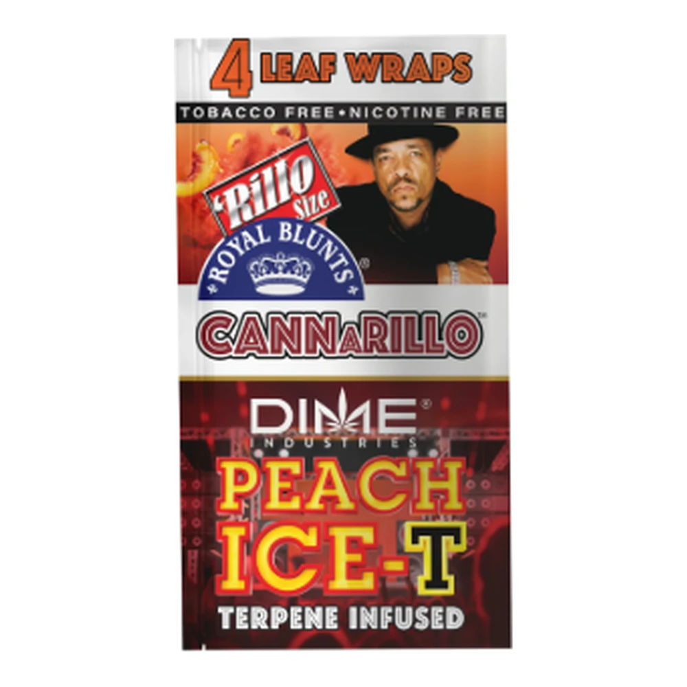 Dime Industries - Royal Blunts | Peach Iced Tea | Cannarillo | Leaf Wrap | 4pk Main Image