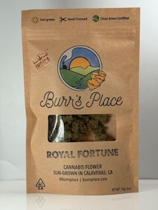 BURR'S PLACE - Burr's Place Royal Fortune 1/2 PD 31%