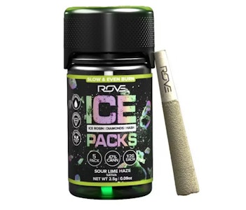 ROVE - Sour Lime Haze Infused PreRoll 5 Pack - 2.5g ROV