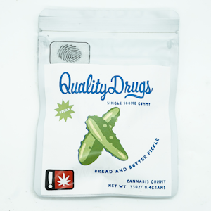 QUALITY DRUGS - Quality Drugs Bread and Butter Pickle Single Gummy 100mg