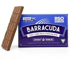Detroit Edibles - Detroit Edibles - Barracuda Bar - RSO Rest Milk Chocolate Main Image