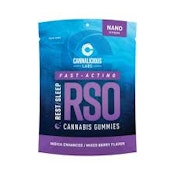 Cannalicious - RSO Rest Gummies - Mixed Berry - Indica - High Dose