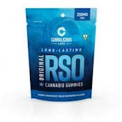Cannalicious - RSO Gummies - Blue Raspberry - Hybrid - 200mg