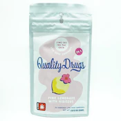 Quality Drugs Pink Lemonade Hibiscus 25:1 CBD:THC 20pk Gumdrops