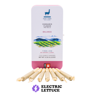 East Fork Cultivars - East Fork Cultivars Kush Petals 7pk Pre-roll 0.5g