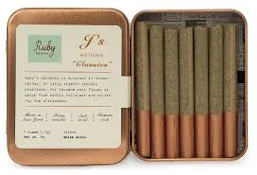 RUBY FARMS Classics | 7 Count | Sativa - Purple Haze | Net 5G (.7g)