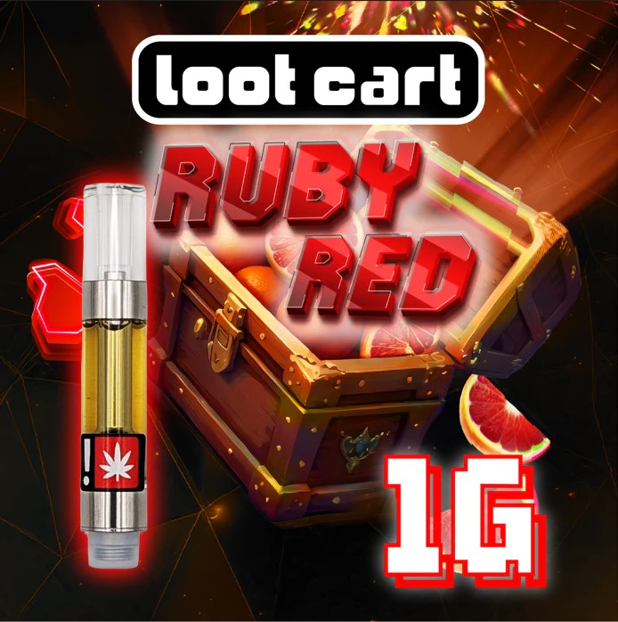 Loot Bar - Loot Cart Ruby Red Flavored Cartridge 1g Main Image