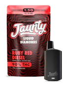 Ruby Red Diesel Liquid Diamonds 1.5G AIO Vape