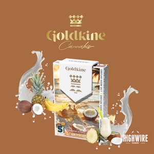 GOLDKINE - Goldkine Summer Rum Colada Infused Preroll Pack (5x.6g) 3g