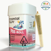 Coastal Sun - Pre Roll Pack - Hybrid - Runtz Cream Cake - (3.5g) 10 pack