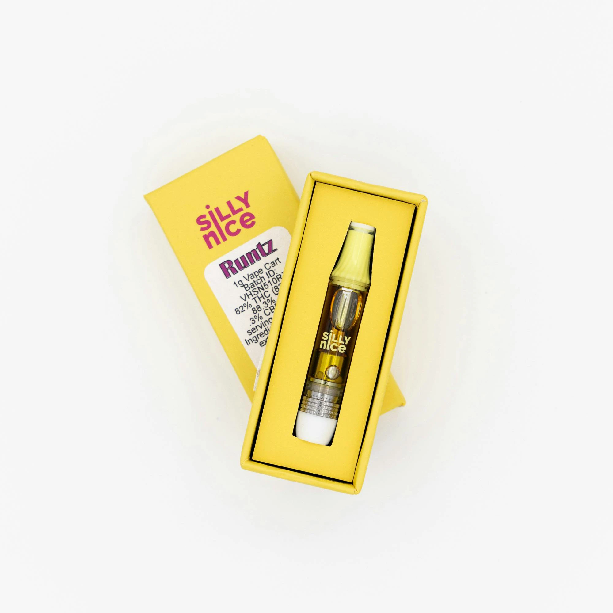 Silly Nice - Silly Nice - Runtz - 1g Cart Main Image